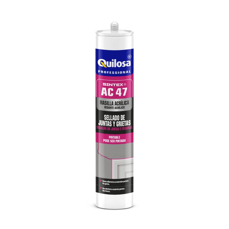 Mastic acrylique SINTEX AC47 joints et fissures, QUILOSA | Foxbow