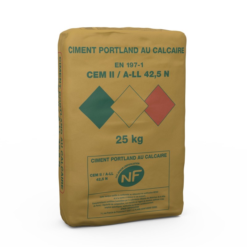 Ciment portland - CEM II / A-LL 42,5 N - Spenner