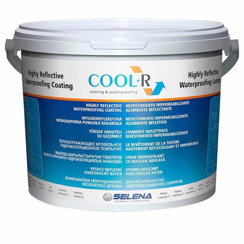 Revêtement imperméabilisant hautement réfléchissant pour toitures - Cool R - QUILOSA