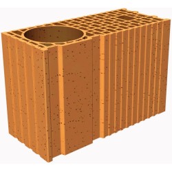 Brique isolante porotherm à coller GF R20 - R 1,02 - WIENERBERGER | Foxbow