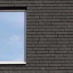 Brique de parement Noir Rodruza, NELISSEN | Foxbow