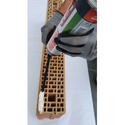 KIT 12 x colles de maçonnerie FOXBOW + 1 pistolet + 1 nettoyant / 1 cartouche de colle OFFERTE