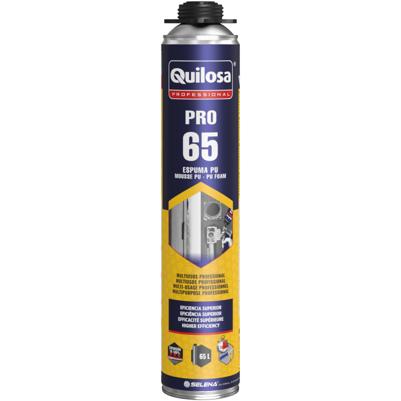 mousse isolante et de calfeutrement pro65 quilosa menuiserie